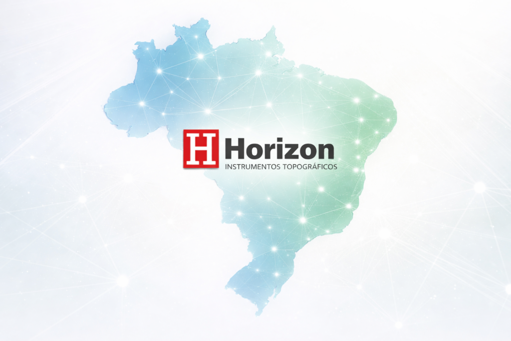 Área de atuação da Horizon Instrumentos Topográficos no Brasil